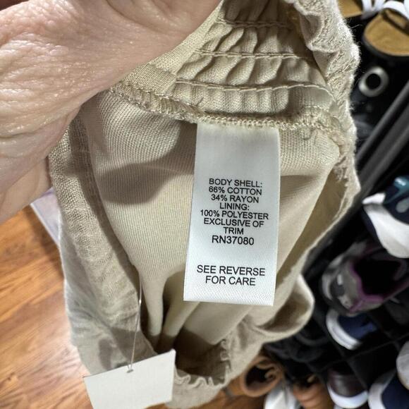 Versona skirt womens small S tan asymmetrical boho fairy cottage renaissance - Picture 5 of 6